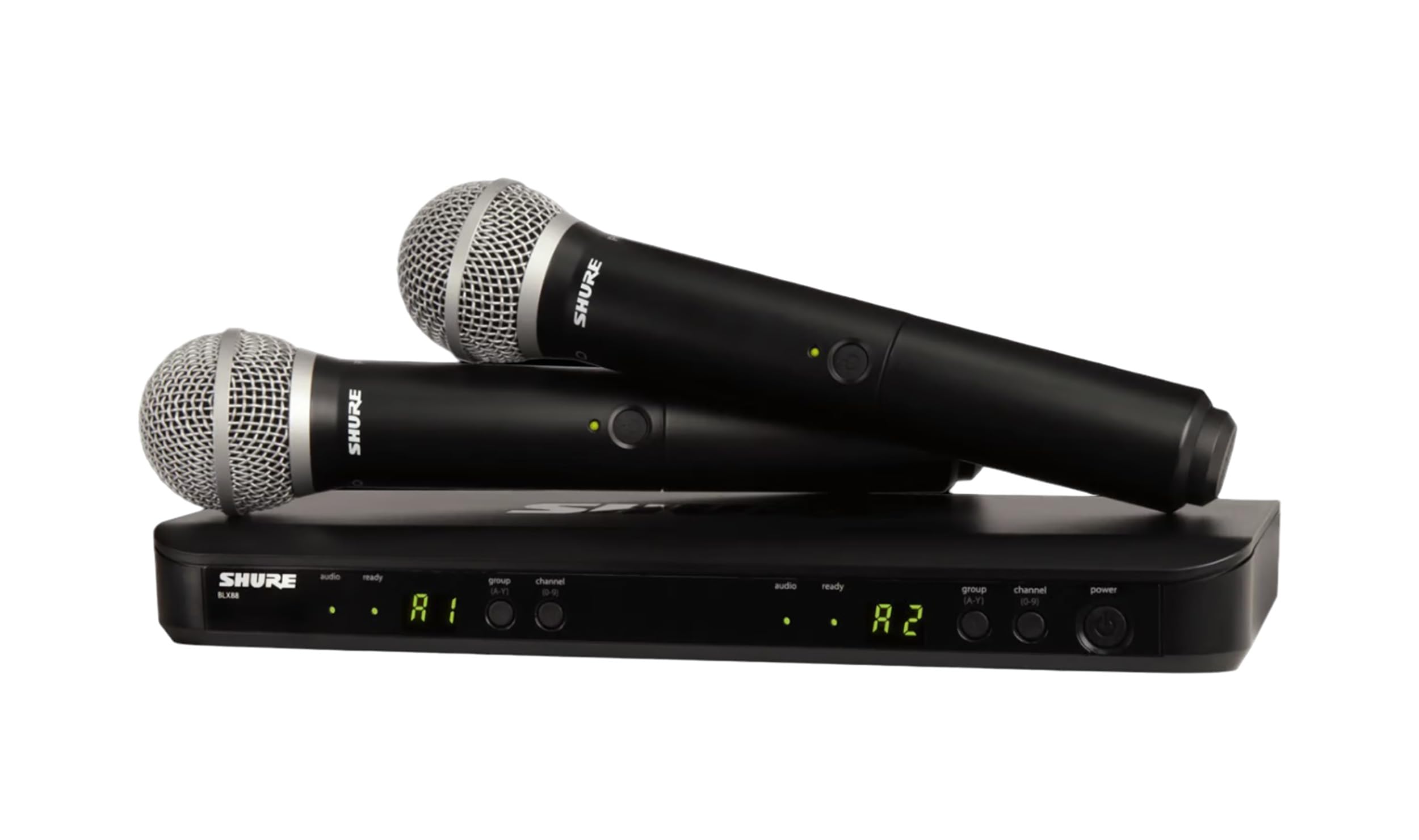 Amazon.com: Shure BLX288/PG58 Dual-Channel Wireless Audio System